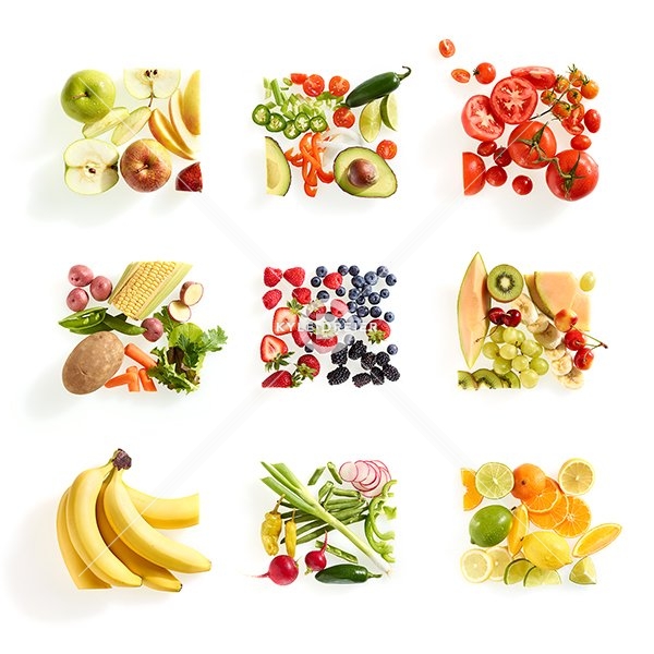 Fruit & Veggies Grid