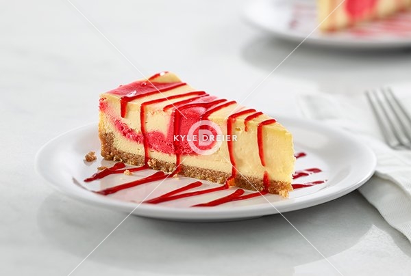 Lemon Raspberry Cheesecake
