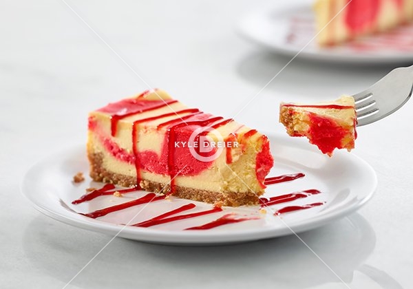 Lemon Raspberry Cheesecake