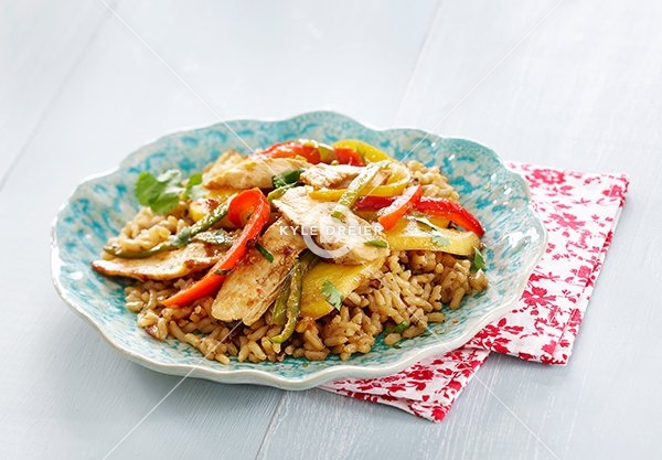 Mango Chicken Stir Fry