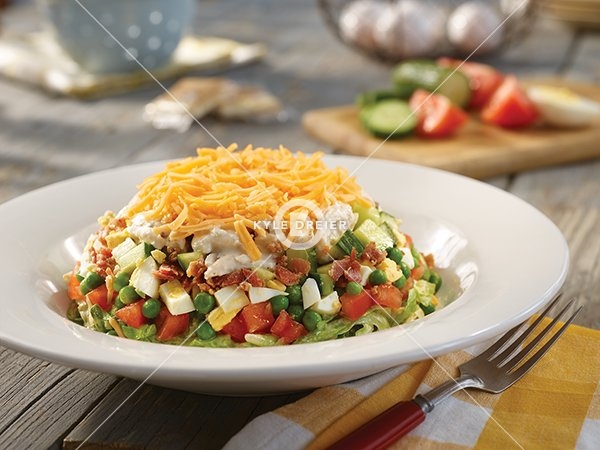 Seven Layer Cobb Salad