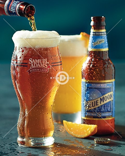 Samuel Adams and Blue Moon