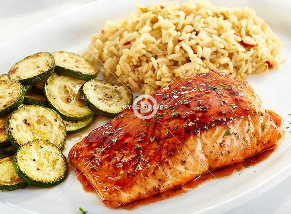 Hickory Bourbon Salmon