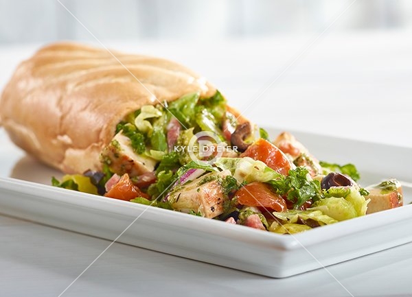 Italian Salad Baguette