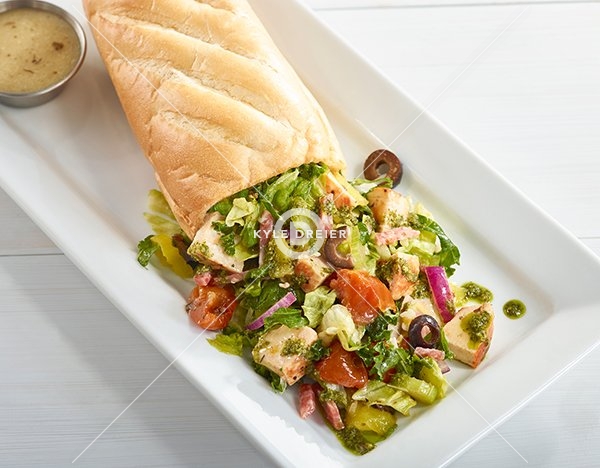Italian Salad Baguette