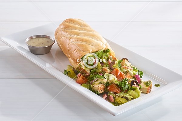 Italian Salad Baguette