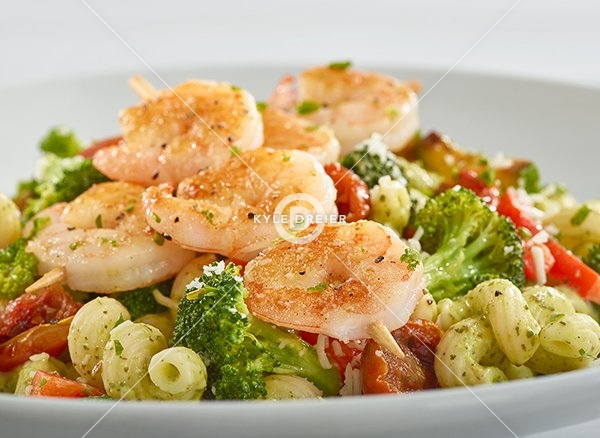 Shrimp California Primavera Pasta
