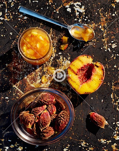 Grilled Peaches