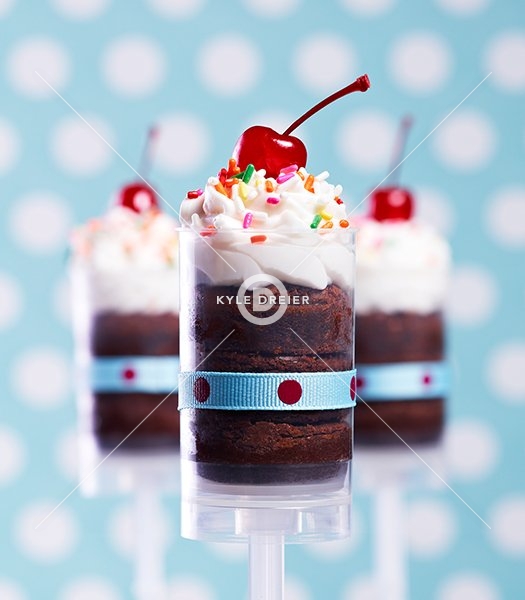 Chocolate Brownie Push-up Pop
