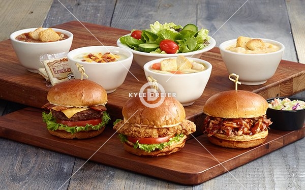 Three Sandwiches