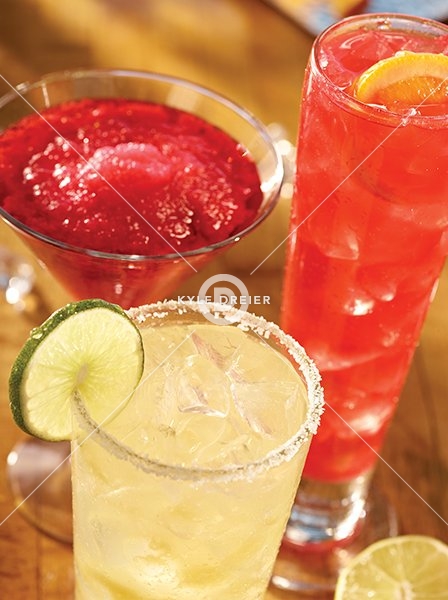 Three drinks