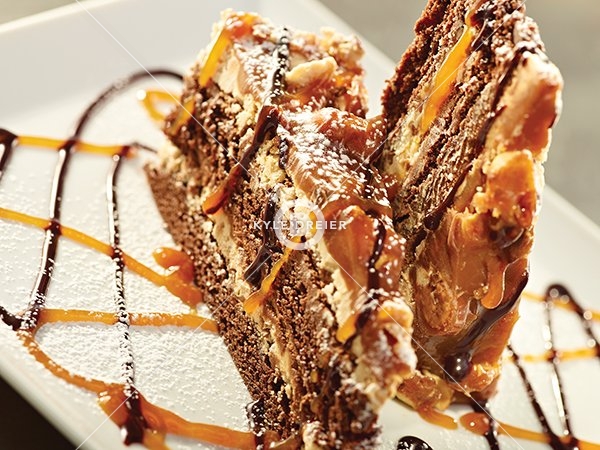 Peanut Butter Crunch Cake