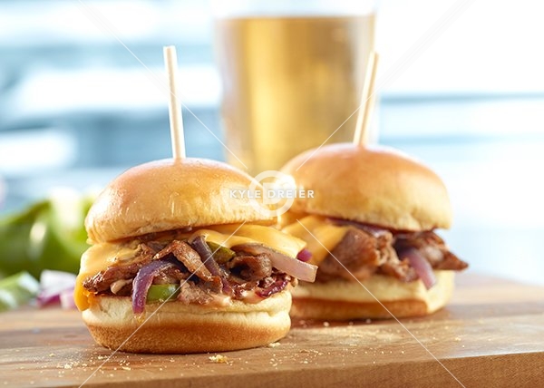Philly Cheesesteak Sliders