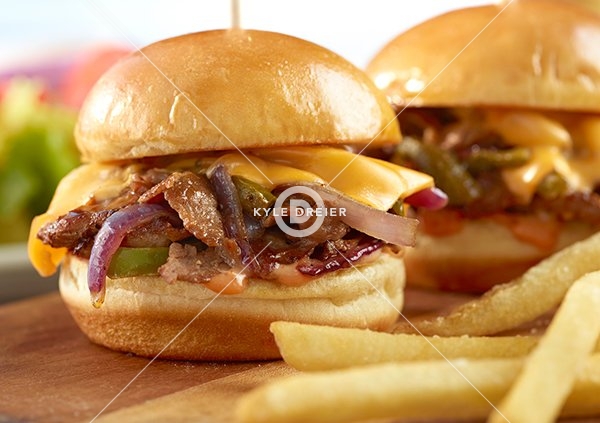 Philly Cheesesteak Sliders