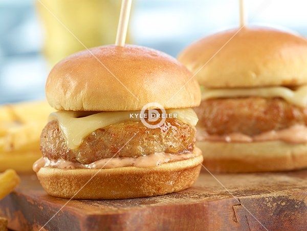 Turkey Burger Sliders