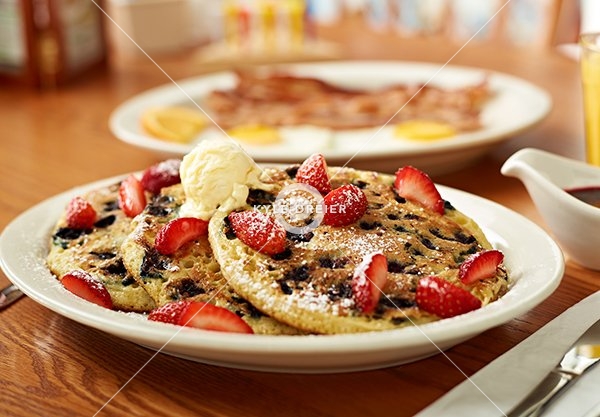 Strawberry Pancakes