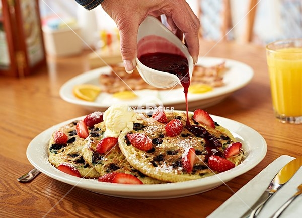 Strawberry Pancakes