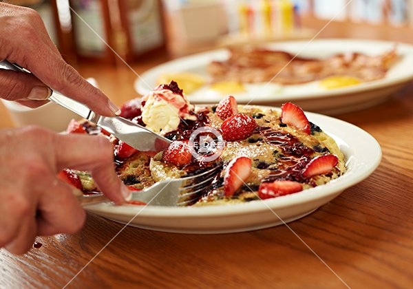 Strawberry Pancakes