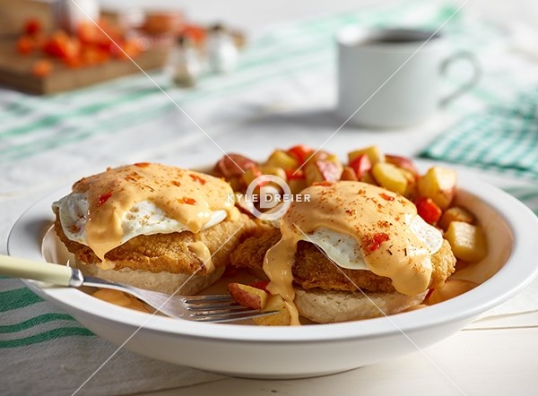 Fried Chicken Benedict