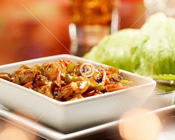 Asian Chicken Lettuce Wraps