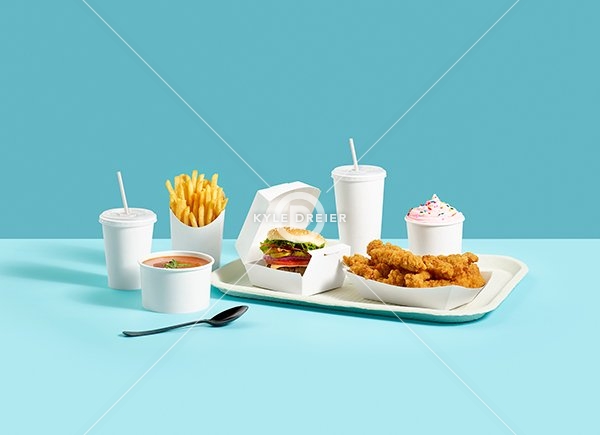 Fast Food Packaged