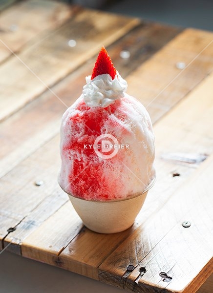 Strawberry Snowcone
