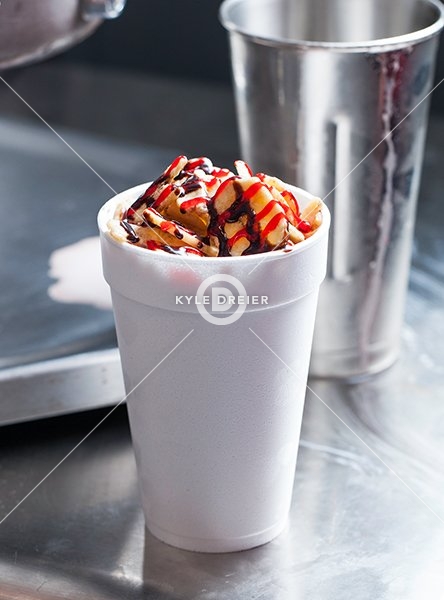 Strawberry Banana Milkshake