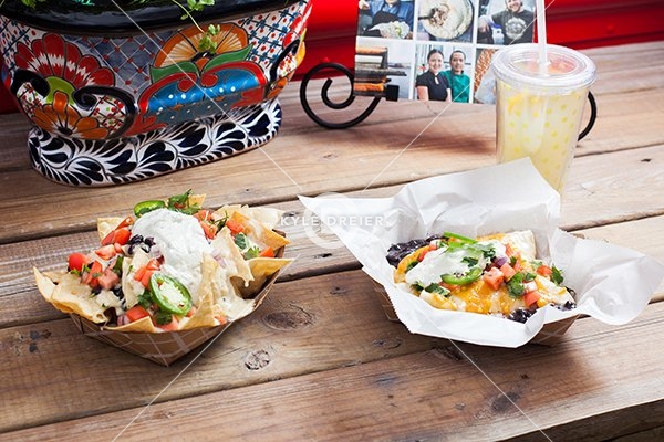 Nachos and Enchiladas