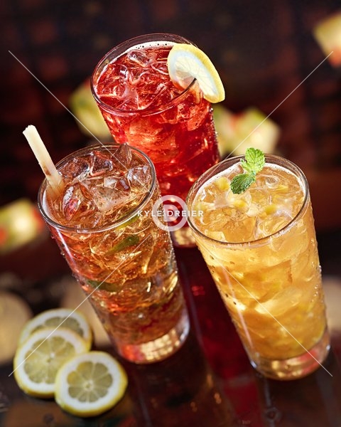 Various Fruit Teas