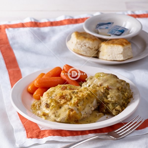 Baked Chicken and Dressing