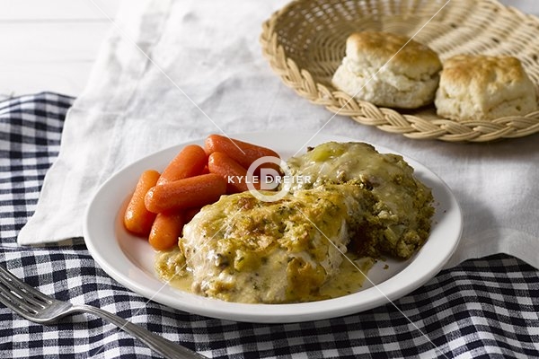 Baked Chicken and Dressing