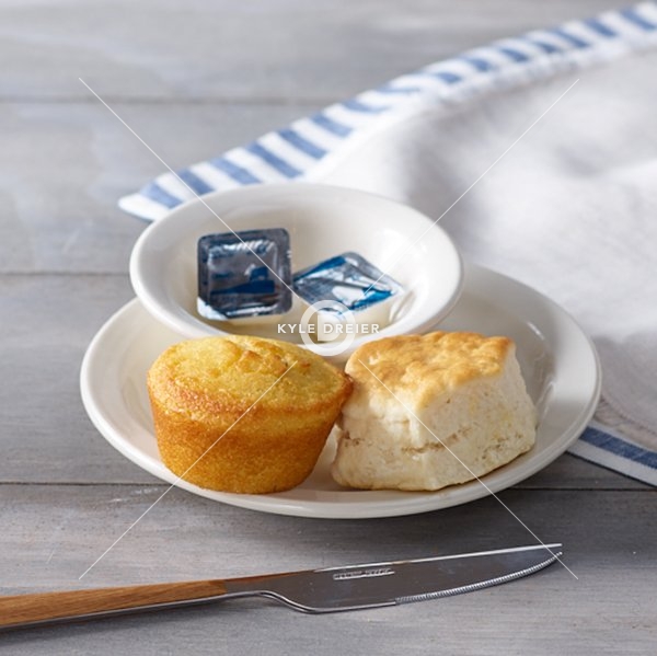 Biscuit and Corn Muffin