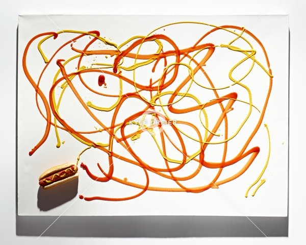 Hot Dog Art