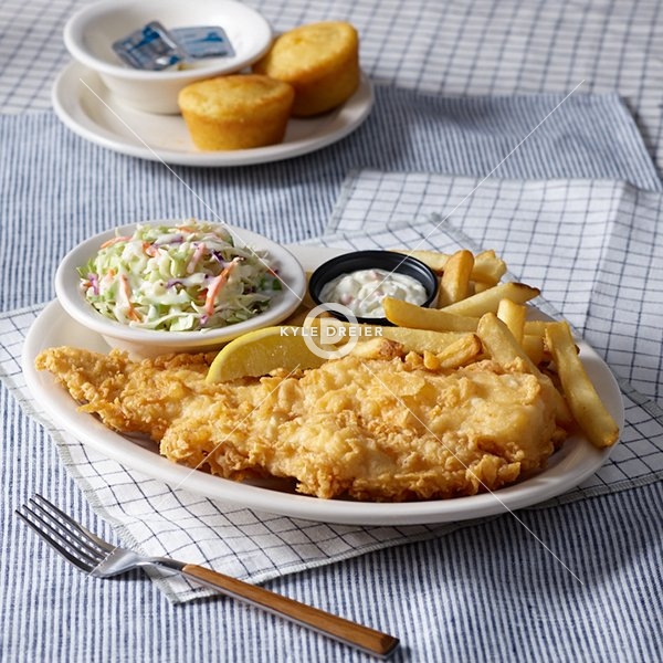 Fried Haddock
