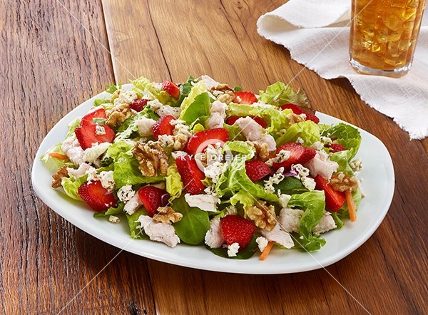 Fresh Strawberry Salad
