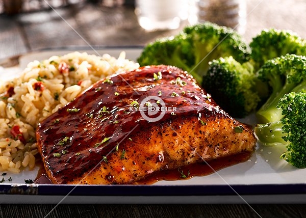 Hickory Bourbon Salmon