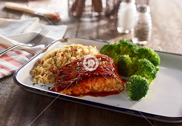 Hickory Bourbon Salmon