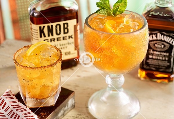 Spiked Peach Tea