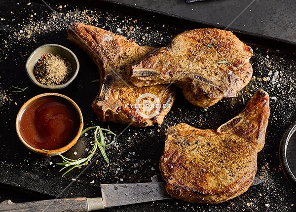 Honey Bourbon Pork Chop