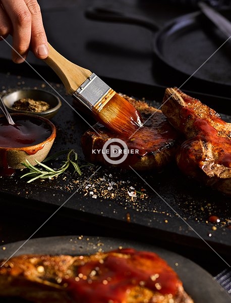 Honey Bourbon Pork Chop