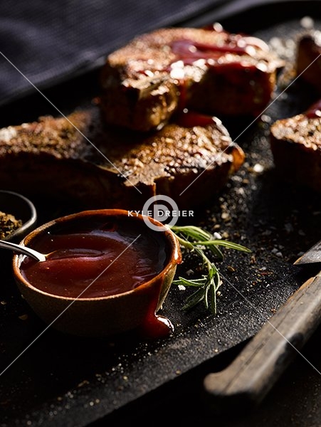 Honey Bourbon Pork Chop