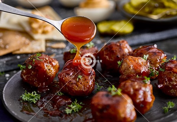 BBQ Sausage Balls