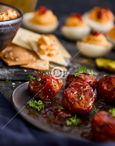 BBQ Sausage Balls