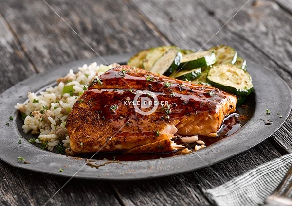 Hickory Bourbon Salmon