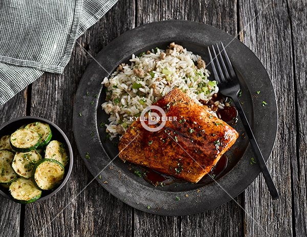 Hickory Bourbon Salmon