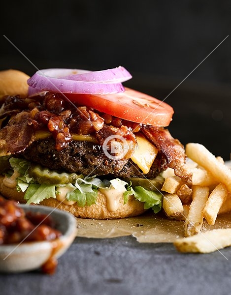 Hickory Bourbon Bacon Burger