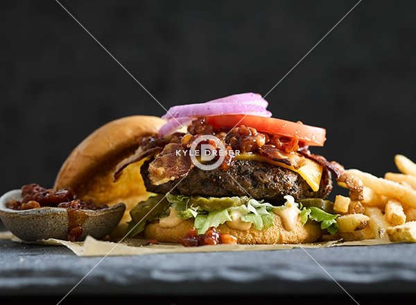 Hickory Bourbon Bacon Burger