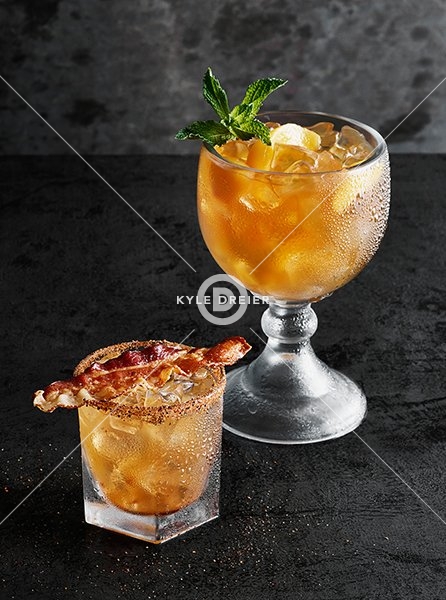 Peach Tea and Bourbon