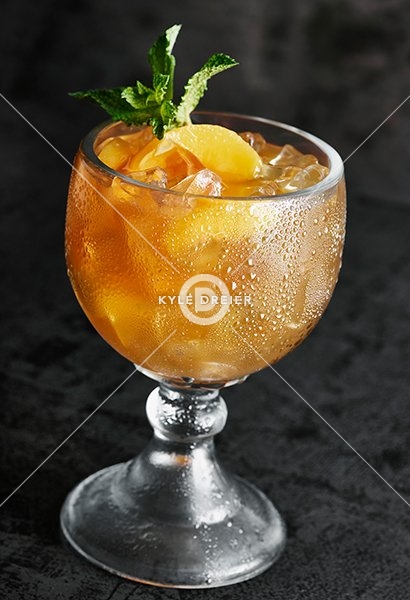 Peach Tea and Bourbon