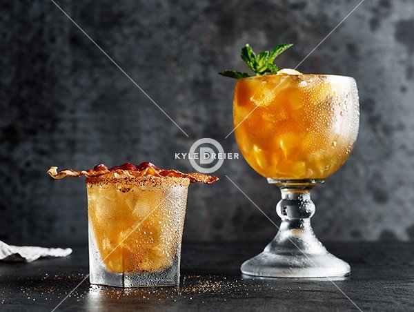 Peach Tea and Bourbon